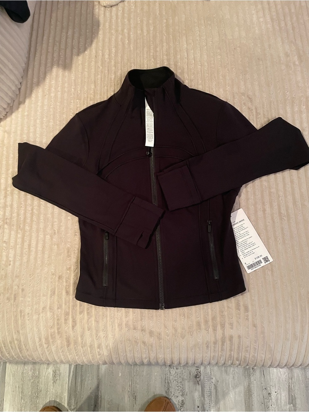 Lululemon Define Cropped Jacket Nulu Size 8
